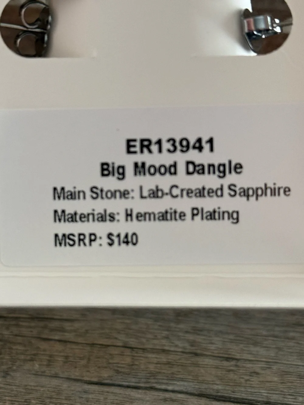 Bomb Party September 2026 Earrings “Big Mood Dangle” Brand New!